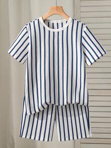 Blue and White