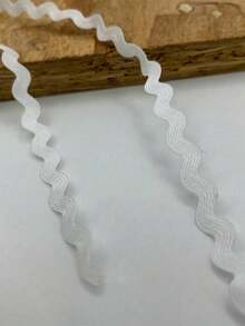 1条多色涤纶锯齿形丝带 DIY手工材料 礼品包装 蝴蝶结制作 婚礼 圣诞节 节日派对装饰材料 - Pick colors - 查看 43