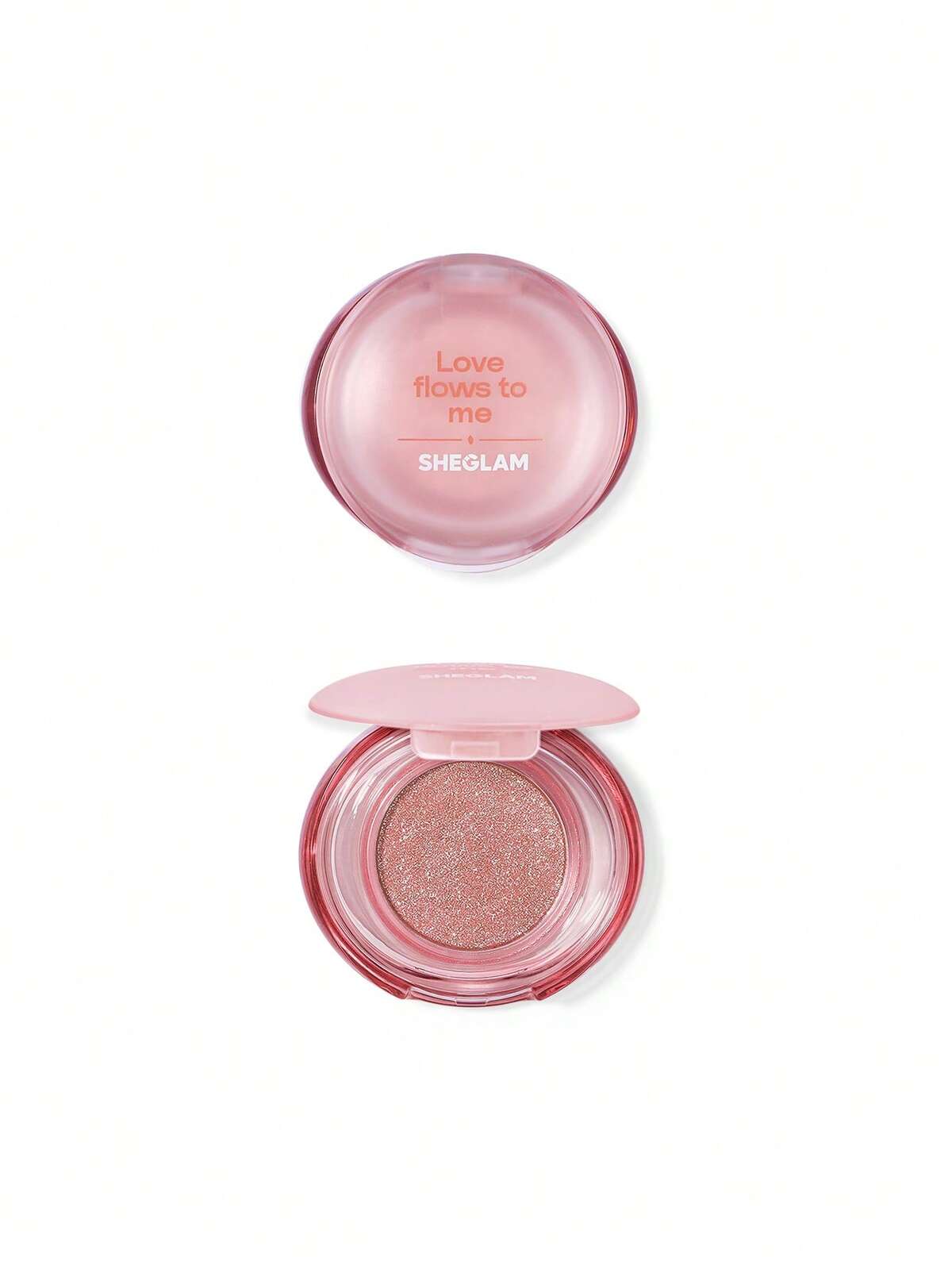 Crystal Intentions Manifesting Glow Glitter Eyeshadow-Rose Quartz