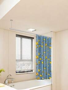Thickened Stainless Steel Drying Rack, Rustproof Windproof Multi-Purpose Hanger & Towel Bar, Storage Rod For Wardrobe, Bathroom And Balcony - multicolor - View 8