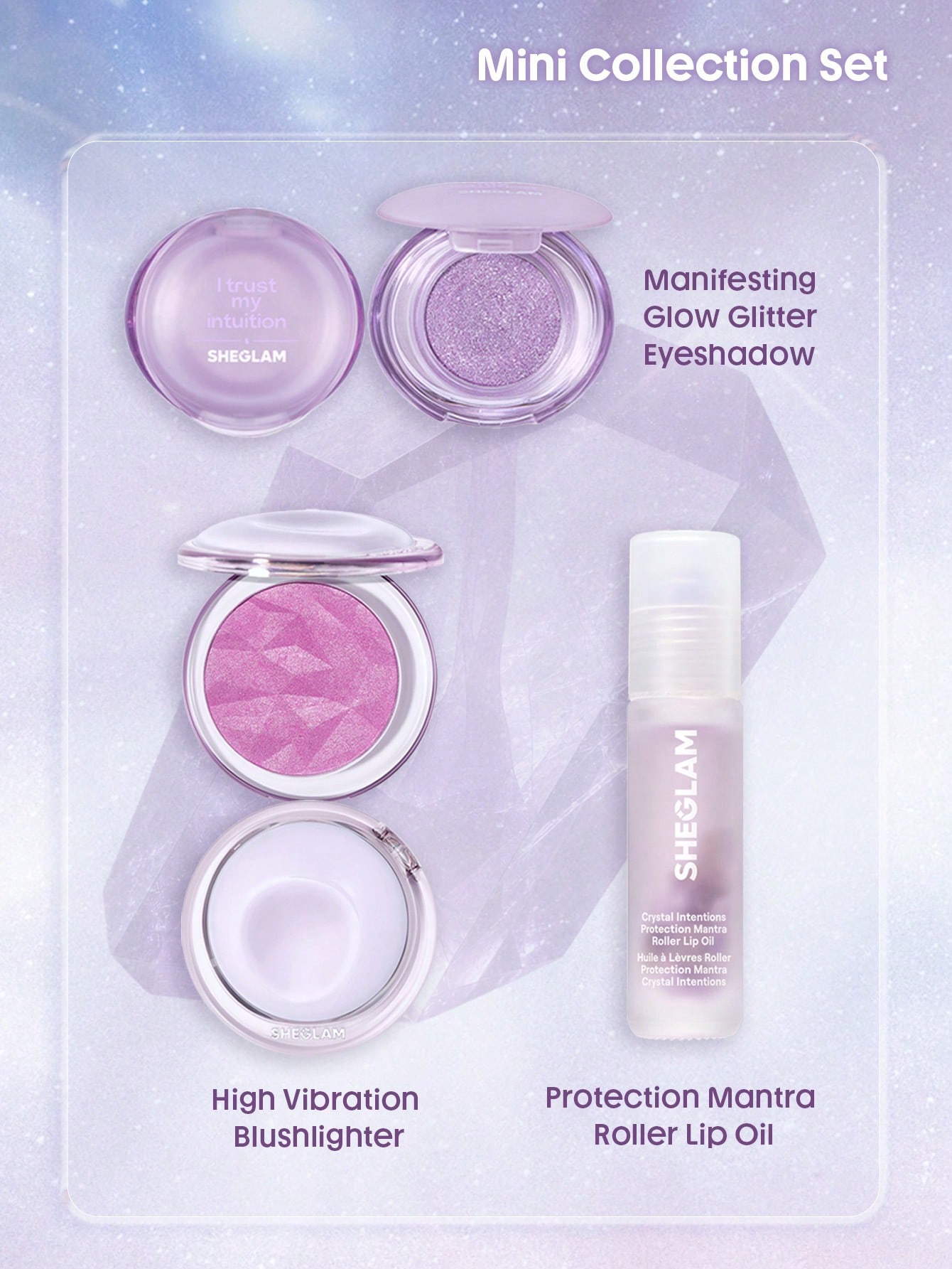 Crystal Intentions Small Rituals Mini Collection Set-Amethyst 3
