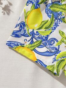 Cute Baby Girl: Casual, Simple, And Adorable With All-Over Print And Bow. Suitable For Birthday Par - Yellow - View 6