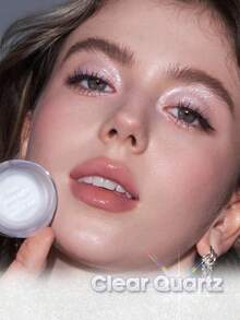 SHEGLAM Crystal Intentions Manifesting 閃耀亮片眼影-Clear Quartz 品牌美妝化妝品 適合女士與女孩 - 白水晶 - 查看 2