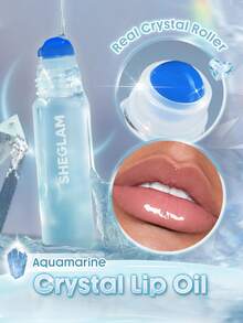 SHEGLAM Crystal Intentions Protection Mantra 滾珠唇油-Aquamarine - 天然海藍寶 - 查看 1