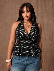 Rustia Tank Top Cami Berbahan Gelembung Ukuran Besar, Gaya Liburan Kasual, Nyaman, dan Imut - Hitam - View 6