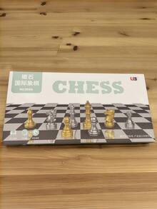 MINKOJA MINKOJA 可折叠磁性国际象棋套装 - 两种款式（黑白）（金银） - 便携式旅行棋盘游戏。馈赠亲朋好友的理想之选。 - 摺疊國際象棋 - 查看 8