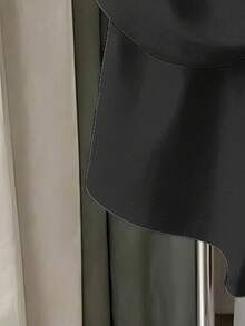 夏季水果印花 2件組 女款青少年圓領短袖T恤 + 短褲，黑色溫柔配色，時尚休閒，適合青少年女孩運動出遊，百搭舒適時尚T恤短褲套裝，Ss26，新款 Ss26 時尚 - 黑色 - 查看 6