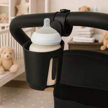 1pc 3-In-1 Stroller Cup Holder, Baby Walking Essential, Milk Bottle Storage Tray, Phone Stand, Water Cup And Milk Tea Holder For Baby Strollers - Multicolor - View 8