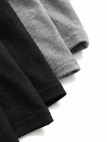 Dozemod Teen Boy Simple Comfortable Elastic Waist Boxer Briefs 6pcs/Pack - Multicolor - View 5