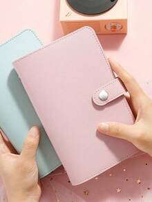 100 Envelope Budget Saving Book, Banknote Cash Collect Album, Photocard Holder, Multifunctional Storage Organizer - Multicolor - View 9