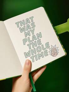 Rick and Morty X SHEIN PU Notepad - F - View 2