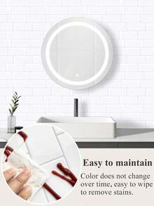 4/10/20 Pcs Waterproof Brick Textured 3D Wall Panels, DIY Tile Stickers, Removable Self-Adhesive Wall Tiles For Kitchen Bathroom Backsplash And Holiday Decor - White - View 8