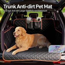 [Upgraded Thicker Version] Pet Cargo Liner - Pet Car Seat Cover, Scratch-Resistant, Suitable For Most Vehicles, Easy To Clean, Fit For Small, Medium, Large Dogs, Cats, And Other Pets - Orange - View 2