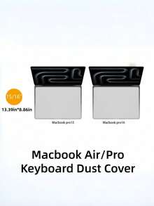 Teckwe Ultra-Fine Fiber Screen Cleaning Cloth CompatibleWith Mac Book 13/15/16 Inch Air/Pro Laptops, DustProtection & Keyboard Palm Rest Mat - View 7