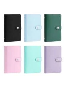 100 Envelope Budget Saving Book, Banknote Cash Collect Album, Photocard Holder, Multifunctional Storage Organizer - Multicolor - View 10