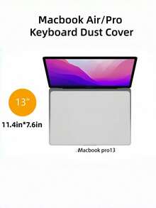Teckwe Ultra-Fine Fiber Screen Cleaning Cloth CompatibleWith Mac Book 13/15/16 Inch Air/Pro Laptops, DustProtection & Keyboard Palm Rest Mat - View 8