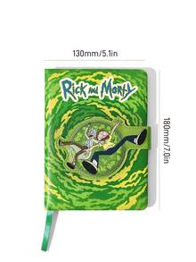 Rick and Morty X SHEIN PU Notepad - F - View 4