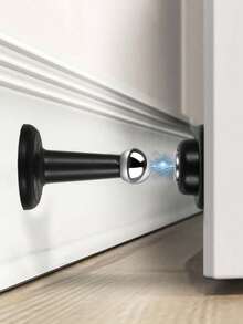 2pcs/Set Soft Magnetic Door Stopper - Easy Installation, Adhesive Backed | No Drilling Required, Suitable For Home And Office - multicolor - View 4