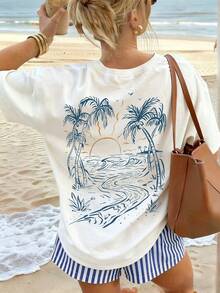 Blue and White