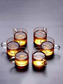 1Pc 600ml/800ml/1000ml Heat-Resistant High Borosilicate Glass Teapot With Infuser, Transparent …Glass Teapot For Loose Leaf Tea And Herbal Tea, Gooseneck Teapot For Induction Cooktop, Glass Tea Warmer Without Candle Back To Schoo - Transparent 2 - View 6