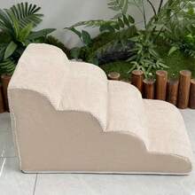 1pc Pet Stairs, Dog Climbing Ladder Steps, Non-Slip Climbing Ladder Suitable For Small, Medium And Large Dogs To Use On Bed, Cat Bedside Climbing Ladder - Multicolor - View 6