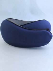 1 pieza Almohada de cuello para viaje 360 grados Almohada de cuello para viaje en avión Almohada de espuma con memoria para avión Suave portátil plegable para dormir en avión coche tren oficina hogar Apoyo para siesta - Multicolor - Ver 8