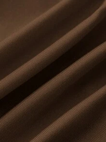 GlowEve Áo kiểu satin không dây thắt nút thời trang nữ, thanh lịch cho mặc hàng ngày, đi nghỉ mát, đi chơi, dự tiệc, mùa xuân/hè. - màu nâu - Xem 3