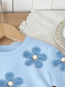 SHEIN 女童 2 件套夏季女童服裝驚喜盒 [隨機 5 套，發送 1 套] 可愛甜美套裝，優雅小女孩 2 件套褲裝，兒童時尚套裝，幼兒服裝，春/夏服裝套裝，時尚女孩套裝，新風格，春季氛圍，休閒外出穿搭 - 彩色 - 查看 8