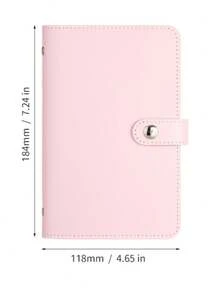 100 Envelope Budget Saving Book, Banknote Cash Collect Album, Photocard Holder, Multifunctional Storage Organizer - Multicolor - View 15