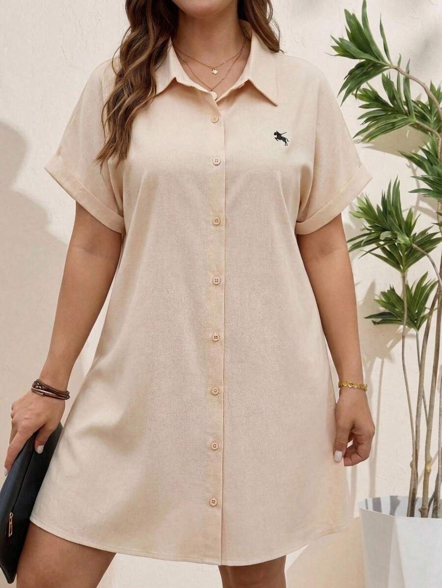 Comfylo 大码夏季休闲前开襟纽扣连衣裙 女士纽扣连衣裙 翻领连衣裙 大码衬衫裙 Polo衫连衣裙 曲线夏季连衣裙 女士休闲连衣裙 女士连衣裙 女士夏季服装 女士夏季休闲连衣裙 女士Polo衫 女士休闲纽扣连衣裙 女士宽松衬衫 女士夏季衬衫 女士连衣裙 女士衬衫裙 曲线女士夏季连衣裙 女士沙滩罩衫 女士连衣裙 女士纽扣连衣裙