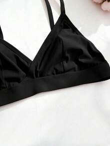 SHEIN Women's Non-Wired Bra Set 5pcs - Multicolor - View 3