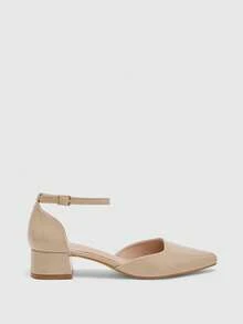 CUCCOO BIZCHIC Damen-Flats mit Schnallen-Design, vielseitige modische Schuhe für den täglichen Gebrauch - Aprikosenfarben - Übersicht 7