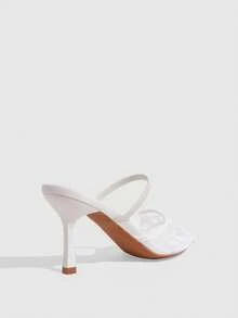 CUCCOO SZL Women's Fashion Elegant Embroidered Pointed Toe Mesh High Heel Pumps Spring Shoes - Chantilly - View 4