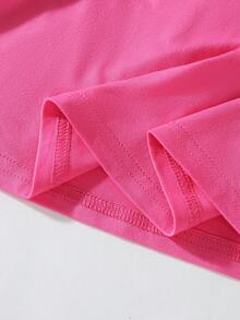 SHEIN 嬰幼兒(女童)洋裝，夏季新品，休閒可愛趣味風格，多件裝多色，無袖細肩帶修身貼身洋裝，滿版碎花印花搭配素色洋裝田園風，夏季多巴胺色系時尚可愛洋裝，柔軟舒適面料，日常時尚百搭風格，適合夏季度假、派對、聚會及其他場合，度假新品女童洋裝細節款，3件/包 - 彩色 - 查看 6