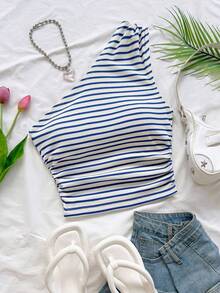 Blue and White