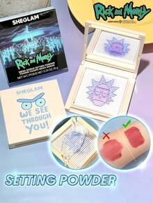 Rick and Morty X SHEGLAM Mega Genius Fixierpuder - Weiss - Übersicht 9