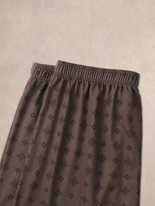 EverLounge Men's Boxers Shorts All‑Over Rhombus Pattern Lounge Wear, Relaxed Daily Intimate Bottoms - Multicolor - View 6
