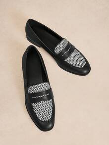Rosivie CASUAL COMFORTABLE VERSATILE WOMEN FLAT SHOES FOR CHRISTMAS SPRING SHOES - Elegant Black - View 5