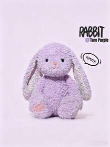 MINKOJA 1PC Rabbit Plush Toy Super Soft Cute Little Rabbit Doll Doll Pacifying Doll Birthday Gift - Multicolor - View 8