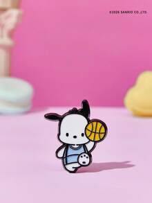 HELLO KITTY AND FRIENDS | POKOJA LAND 2件組可愛運動卡通角色金屬徽章套組，適用於衣物與配件，男女皆宜 - 2pcs - 查看 4