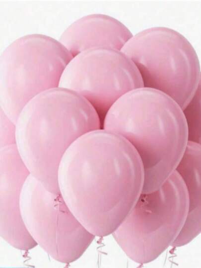 MINKOJA Light Pink Latex Party Balloons - 5/10/12/18 Inch, 10/30/50/70/90 Pcs Round Helium Balloons, Light Pink, Suitable For Valentine's Day, Wedding, Engagement, Anniversary, Birthday, Graduation, Baby Shower, Gender Reveal, Home Decor Background