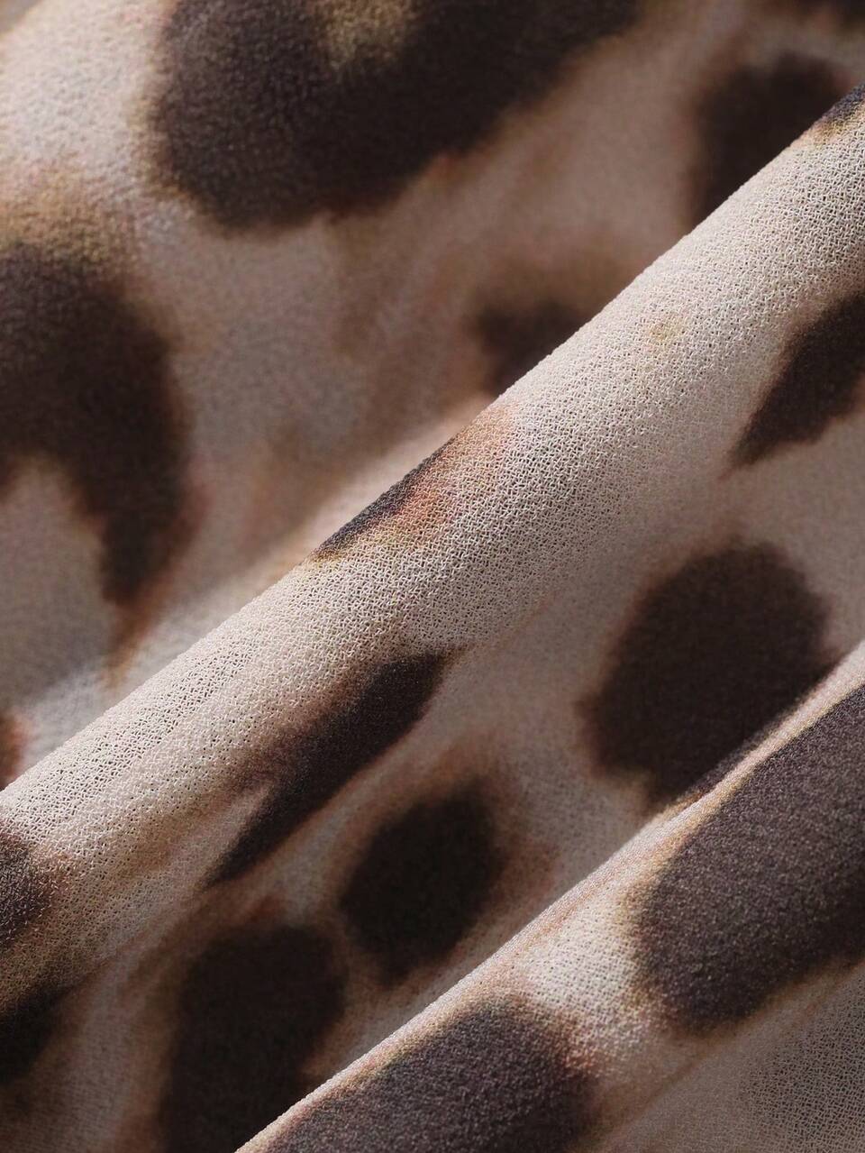 Leopard Print Fitted Cropped Camisole Casual Vacation Summer Women's Tank Top