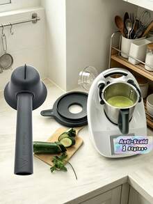 1PC Steam Mover Steam Diversion To Prevent Burns, TM5TM6TM31 Accessory Splitter, Heat-Resistant PP Material - 1PC Grey - View 1
