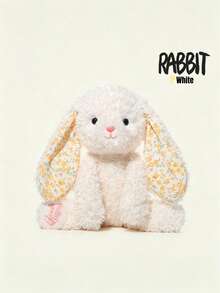 MINKOJA 1PC Rabbit Plush Toy Super Soft Cute Little Rabbit Doll Doll Pacifying Doll Birthday Gift - Multicolor - View 5