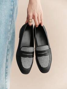 Rosivie CASUAL COMFORTABLE VERSATILE WOMEN FLAT SHOES FOR CHRISTMAS SPRING SHOES - Elegant Black - View 1