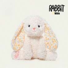 MINKOJA 1PC Rabbit Plush Toy Super Soft Cute Little Rabbit Doll Doll Pacifying Doll Birthday Gift - Multicolor - View 12