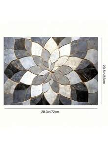 1PC/Decorative Stove Top Cover Mat With Floral Pattern, Heat Resistant Kitchen Counter Protector & Cutting Board, Durable Non-Slip Gas Range Cover For Home Kitchen Organization - Multicolor - View 9