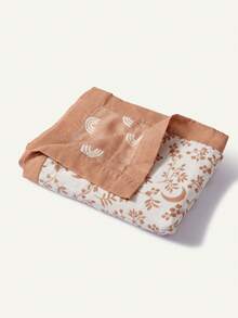 Cozy Pixies 1 Piece Can Be Used On Both Sides, Cute Pattern Printed Baby Four Seasons Comfortable And Soft Blanket, Suitable For Daily Use Of Newborns, Easy To Ca - Multicolor - View 16