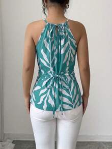 Women Tank Tops & Camis - Blue 2 - View 6
