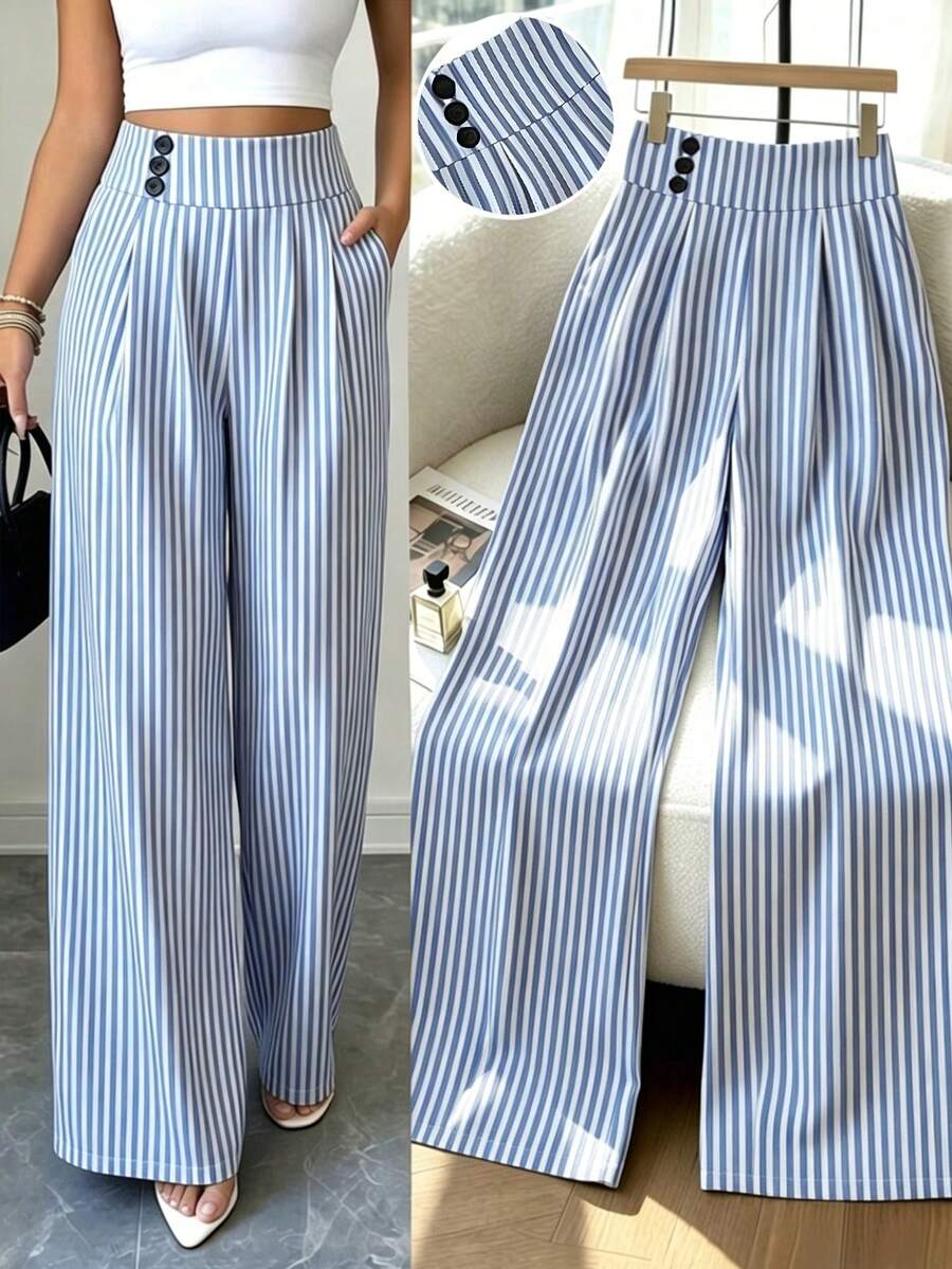 Elenzga Summer Outfits Casual Outfit For Women - Blue - View 1